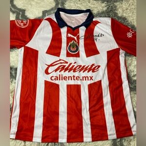 Men’s PUMA Chivas Soccer Chicharito Home Jersey Size XL 42